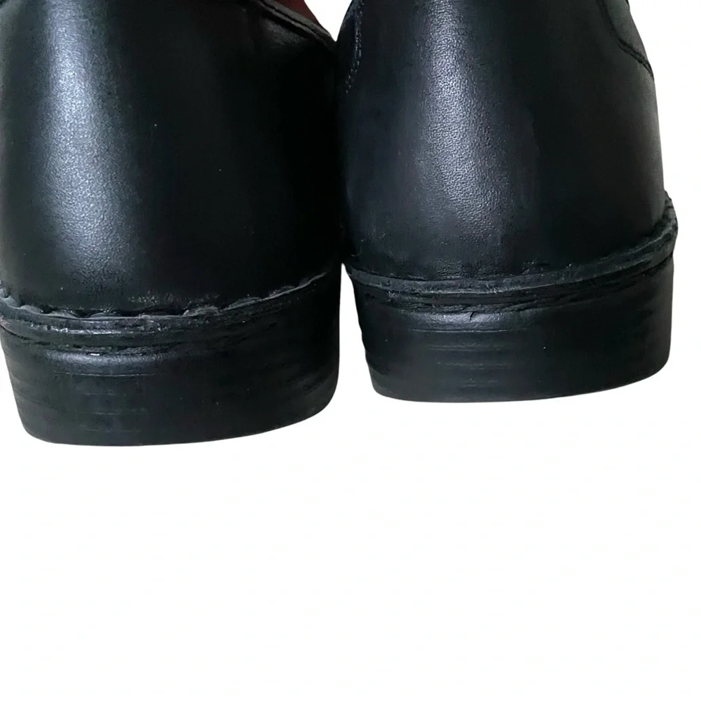 FINN COMFORT Germany Men’s Toledo Black Leather Slip-on City Shoes 8